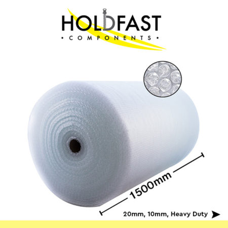 BUBBLE WRAP for Packaging: p10, p20, Heavy Duty – Holdfast Components